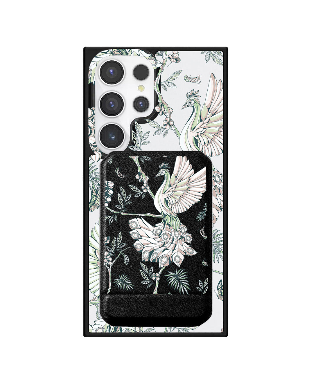 Android Magnetic Multifold Wallet - Peacock 4.0