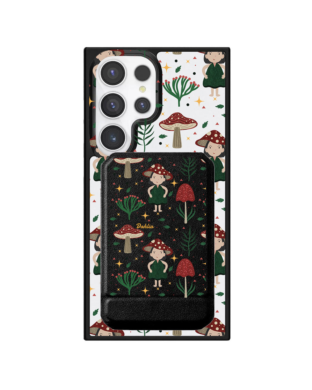 Android Magnetic Multifold Wallet - Lost in the Forest 2.0
