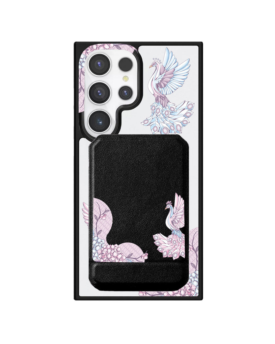 Android Magnetic Multifold Wallet - Peacock 1.0
