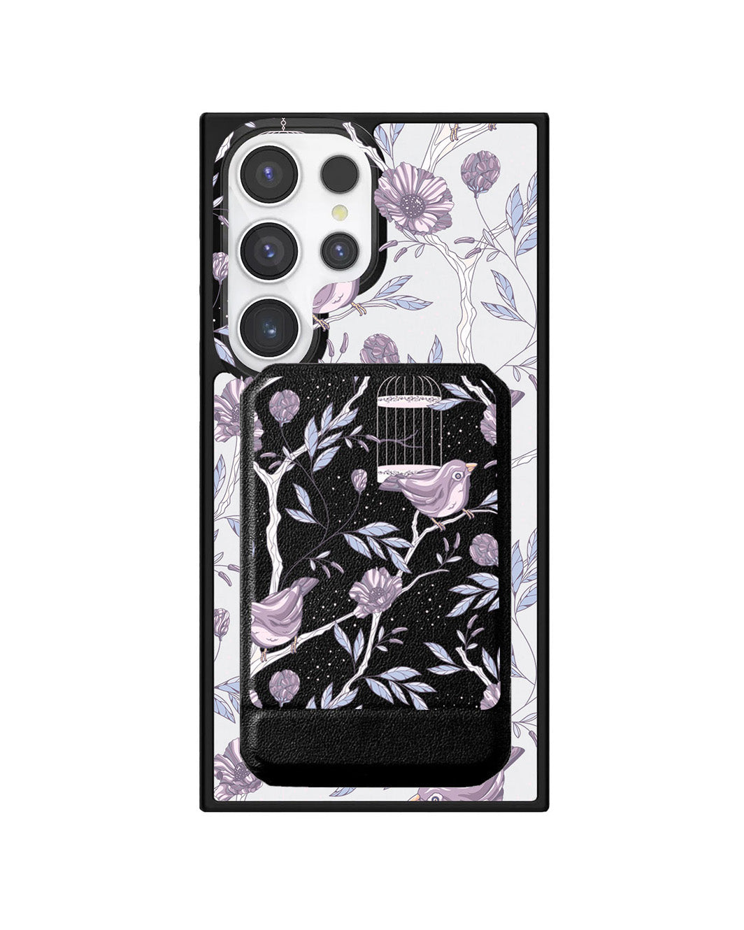 Android Magnetic Multifold Wallet - Lovebird 15.0