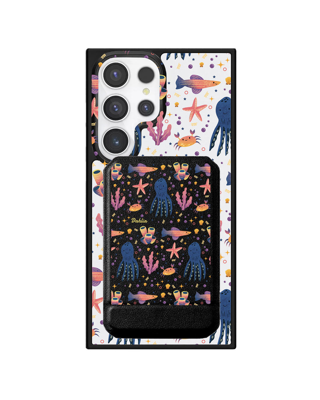 Android Magnetic Multifold Wallet - Underwater Dreams 1.0
