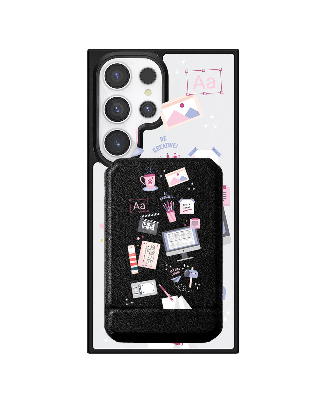 Android Magnetic Multifold Wallet - Designer