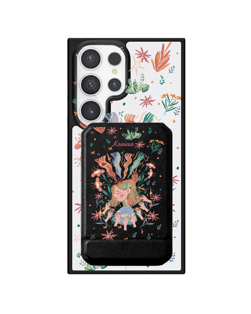 Android Magnetic Multifold Wallet - You Deserve love