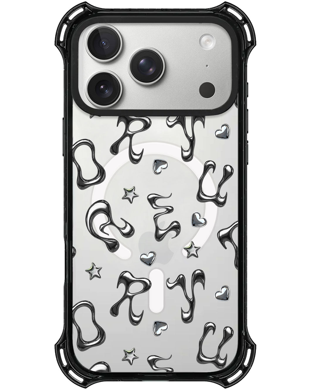 iPhone Rearguard UltimateX - Chrome Monogram 2.0