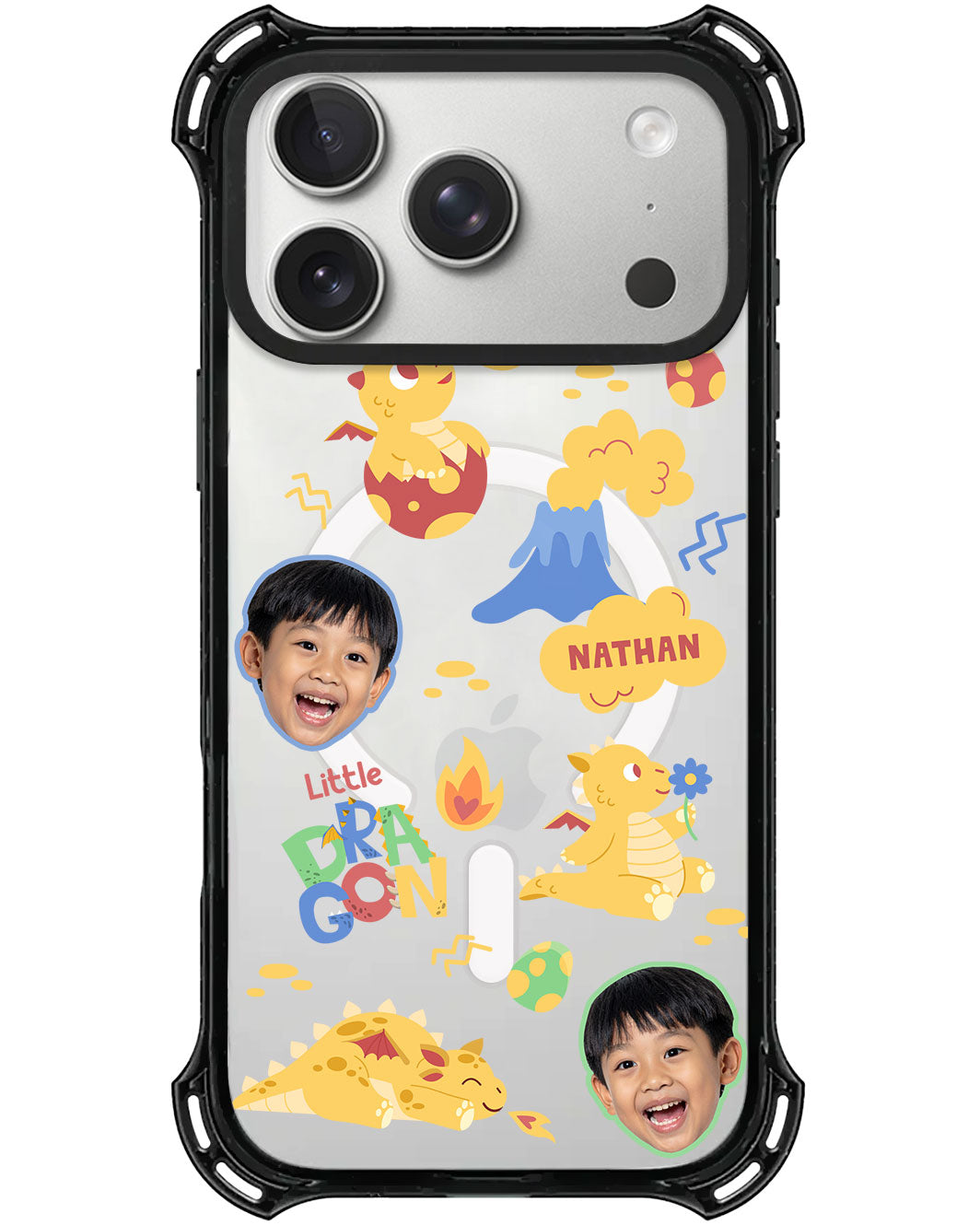iPhone Rearguard UltimateX - Face Grid Little Dragon