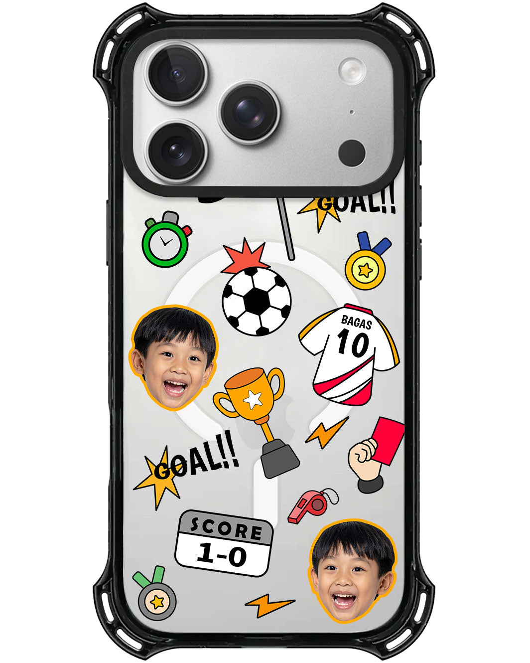 iPhone Rearguard UltimateX - Face Grid Soccer