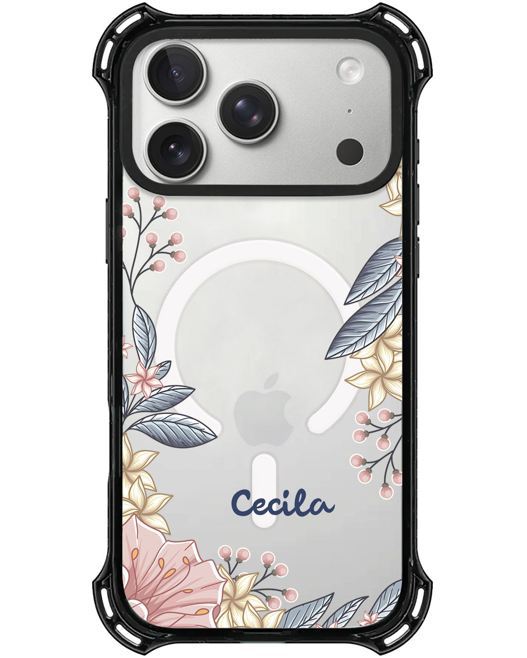 iPhone Ultimate Model-X - Pink Florals