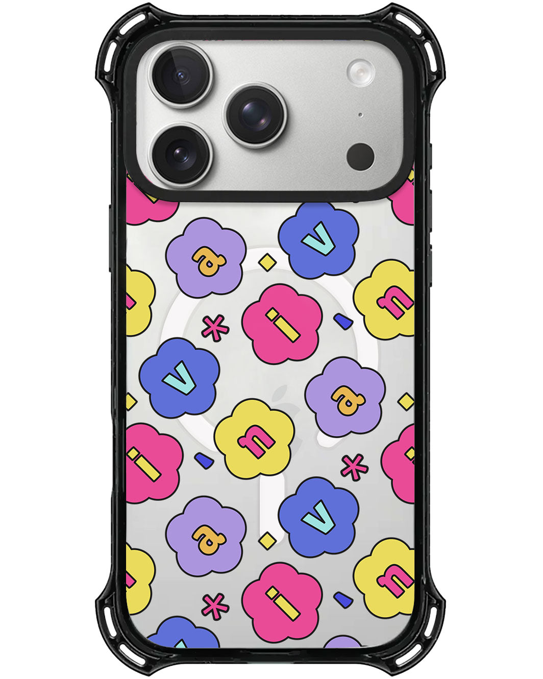 iPhone Ultimate Model-X - CUSTOM MONOGRAM 3.0 Flower Petals 2.0