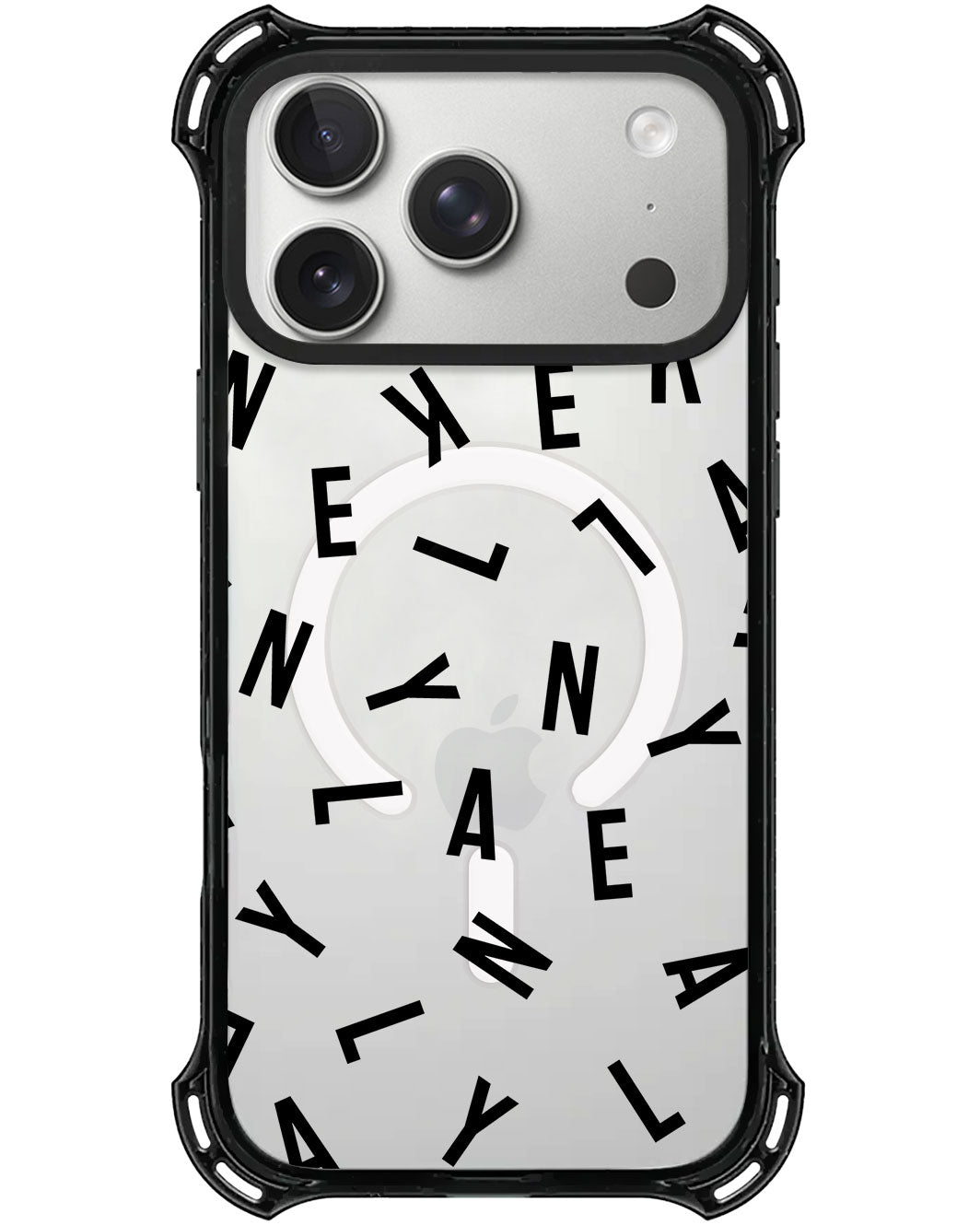 iPhone Rearguard UltimateX - CUSTOM MONOGRAM 1.0 Noir