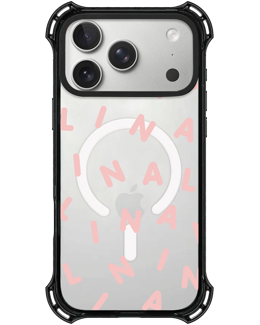 iPhone Rearguard UltimateX - CUSTOM MONOGRAM 2.0 Rosewater