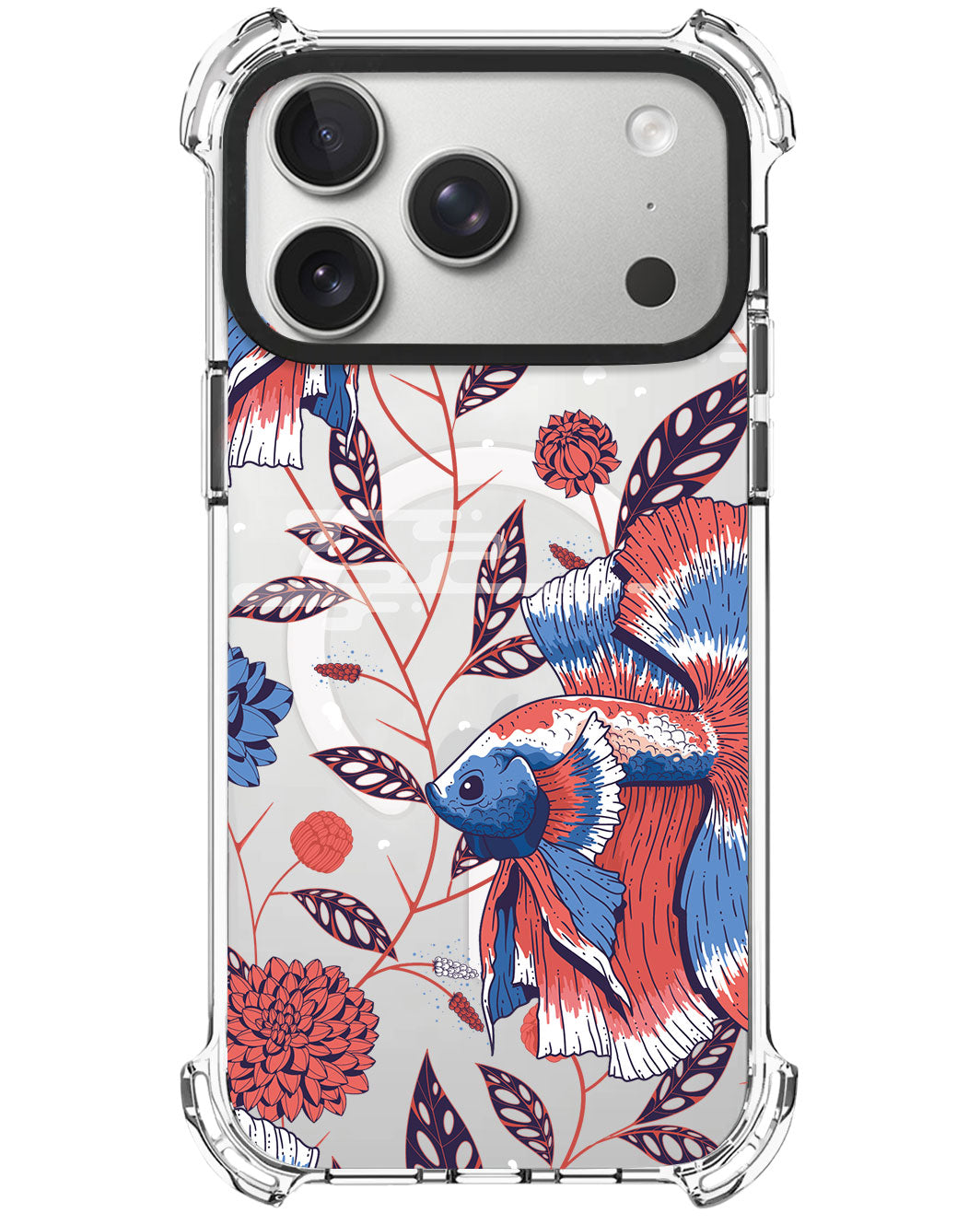 iPhone Rearguard UltimateX - Fish & Floral 2.0