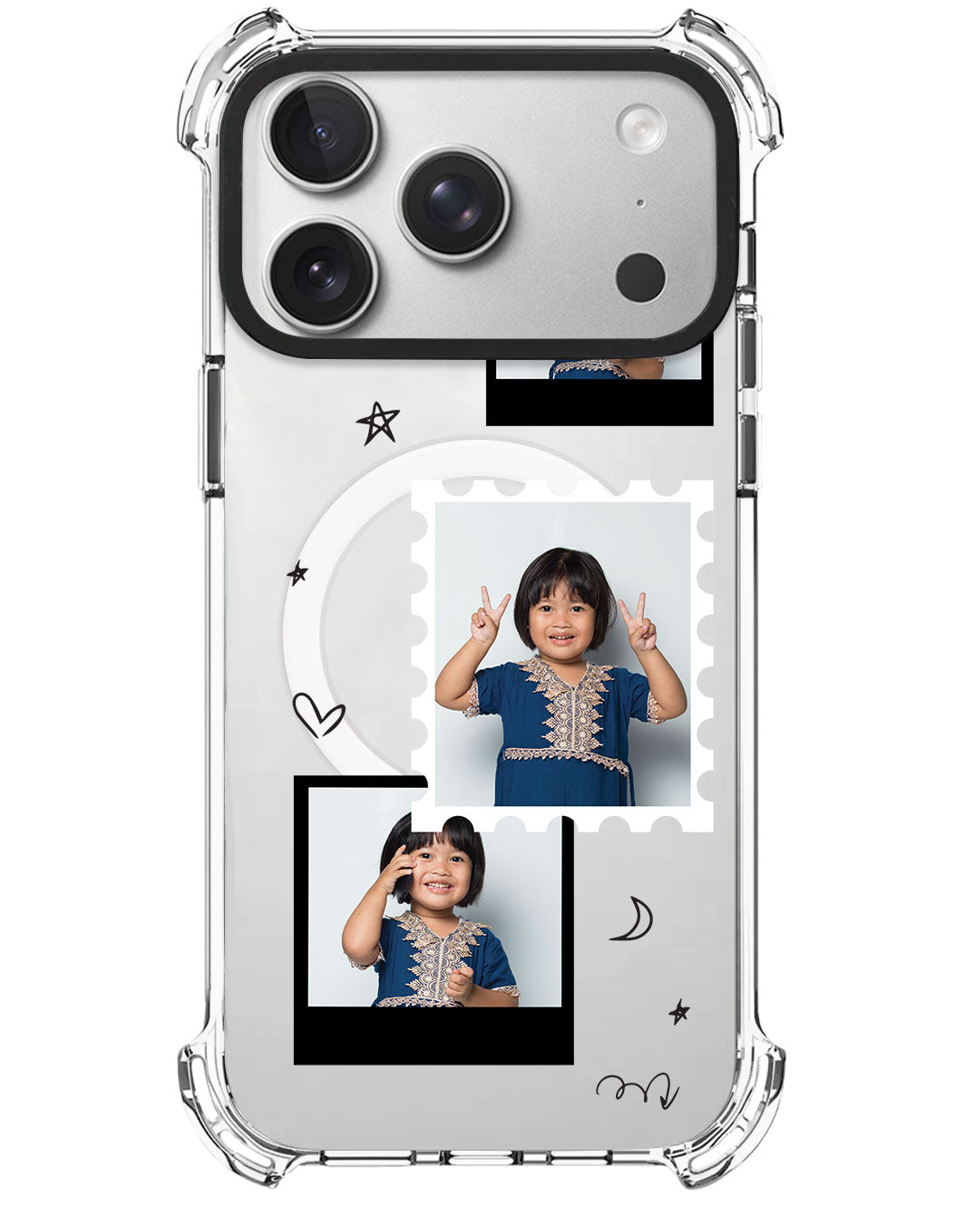 iPhone Rearguard UltimateX - Face Grid Black Polaroid