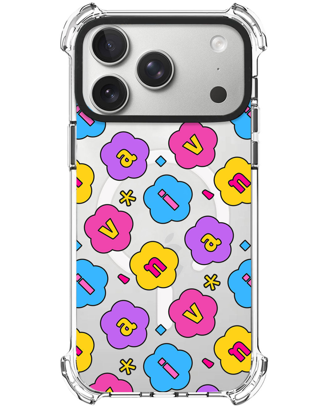 iPhone Rearguard UltimateX - CUSTOM MONOGRAM 3.0 Flower Petals 4.0