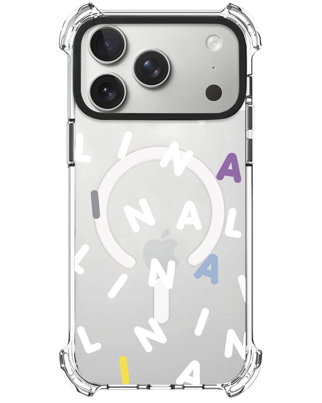 iPhone Rearguard UltimateX - CUSTOM MONOGRAM 2.0 White