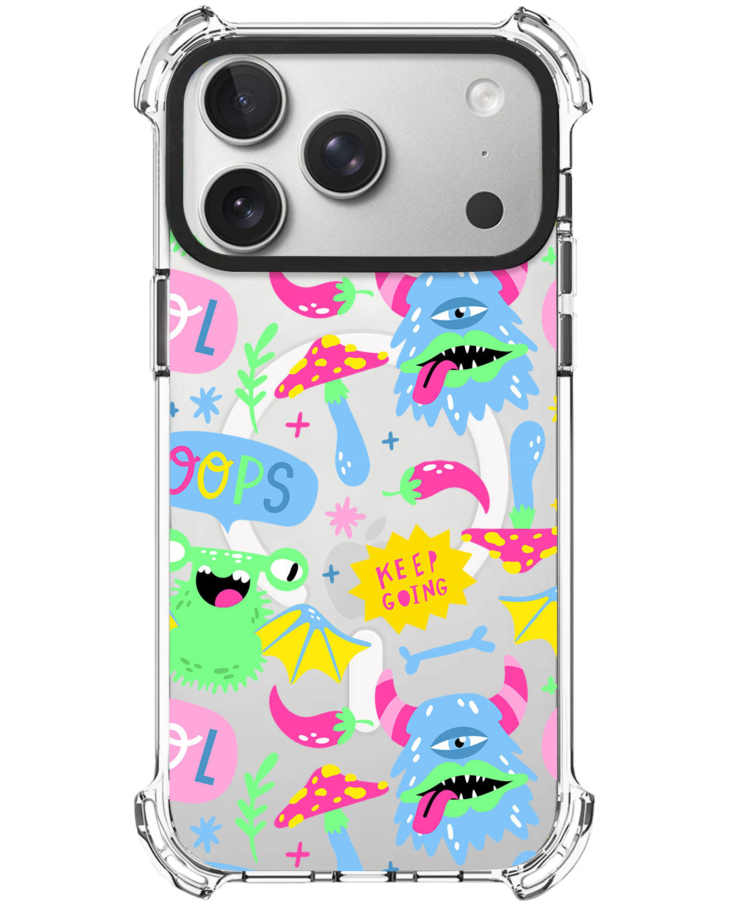 iPhone Rearguard UltimateX - Monster Say Keep Going