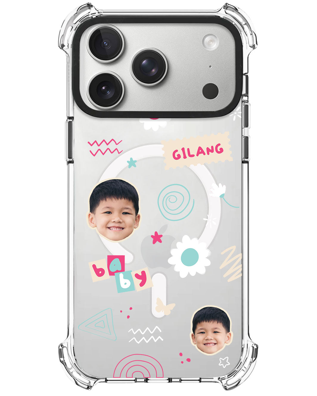 iPhone Rearguard UltimateX - Face Grid Abstract