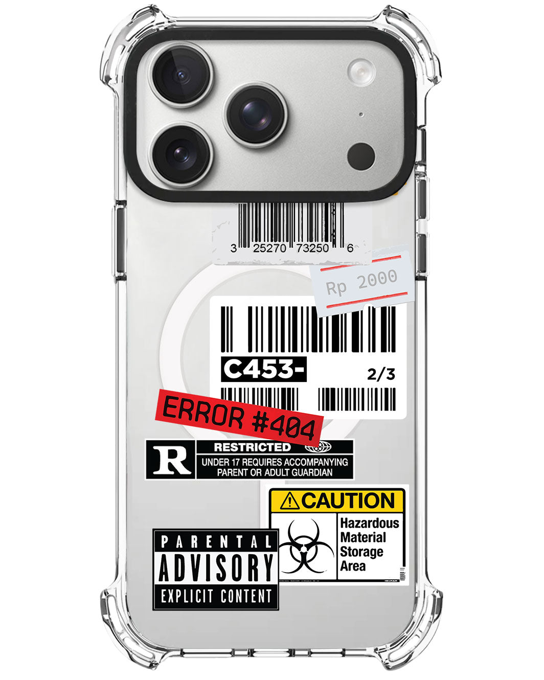 iPhone Rearguard UltimateX - Label Sticker Pack
