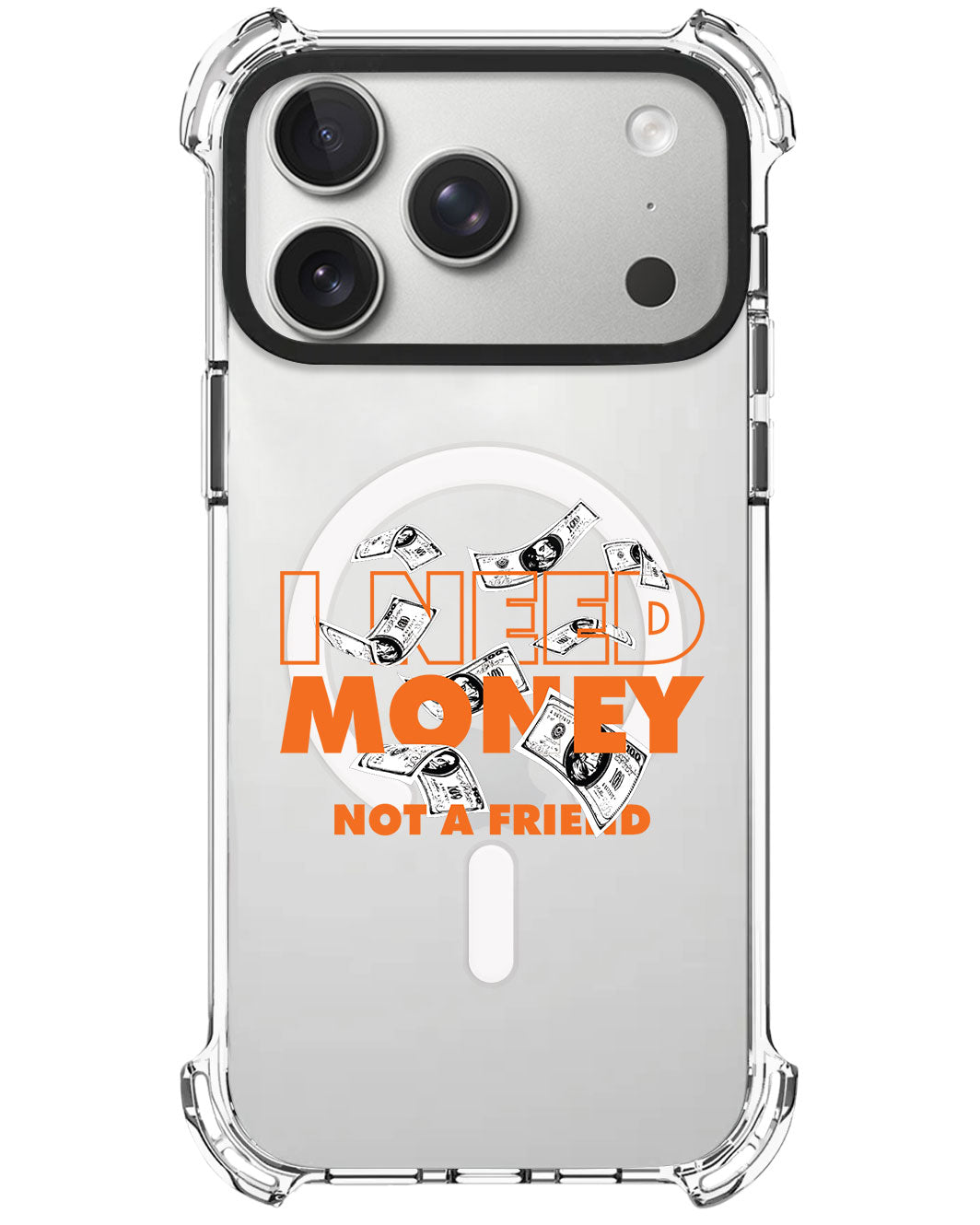 iPhone Rearguard UltimateX - Money Better Than Friend