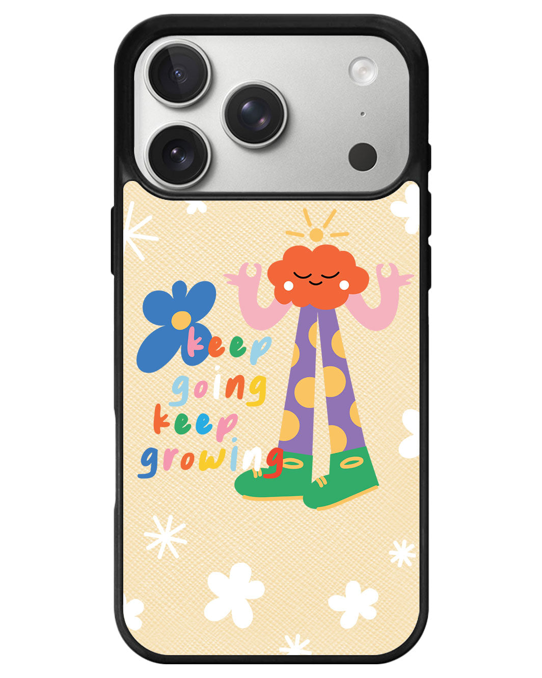 iPhone Leather Grip - Keep Growing