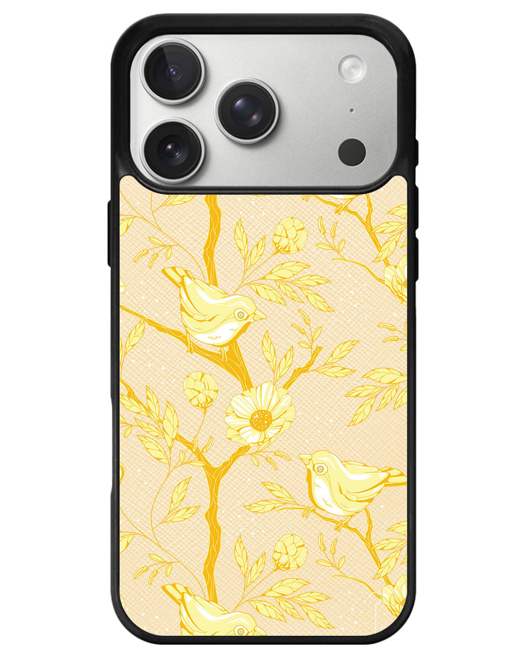 iPhone Leather Grip - Lovebird Monochrome 2.0