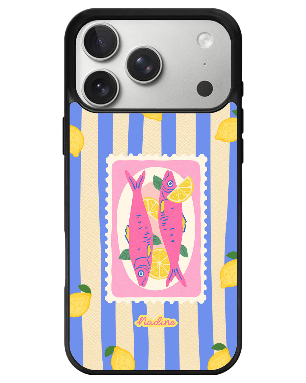 iPhone Leather Grip - Sardines 2.0