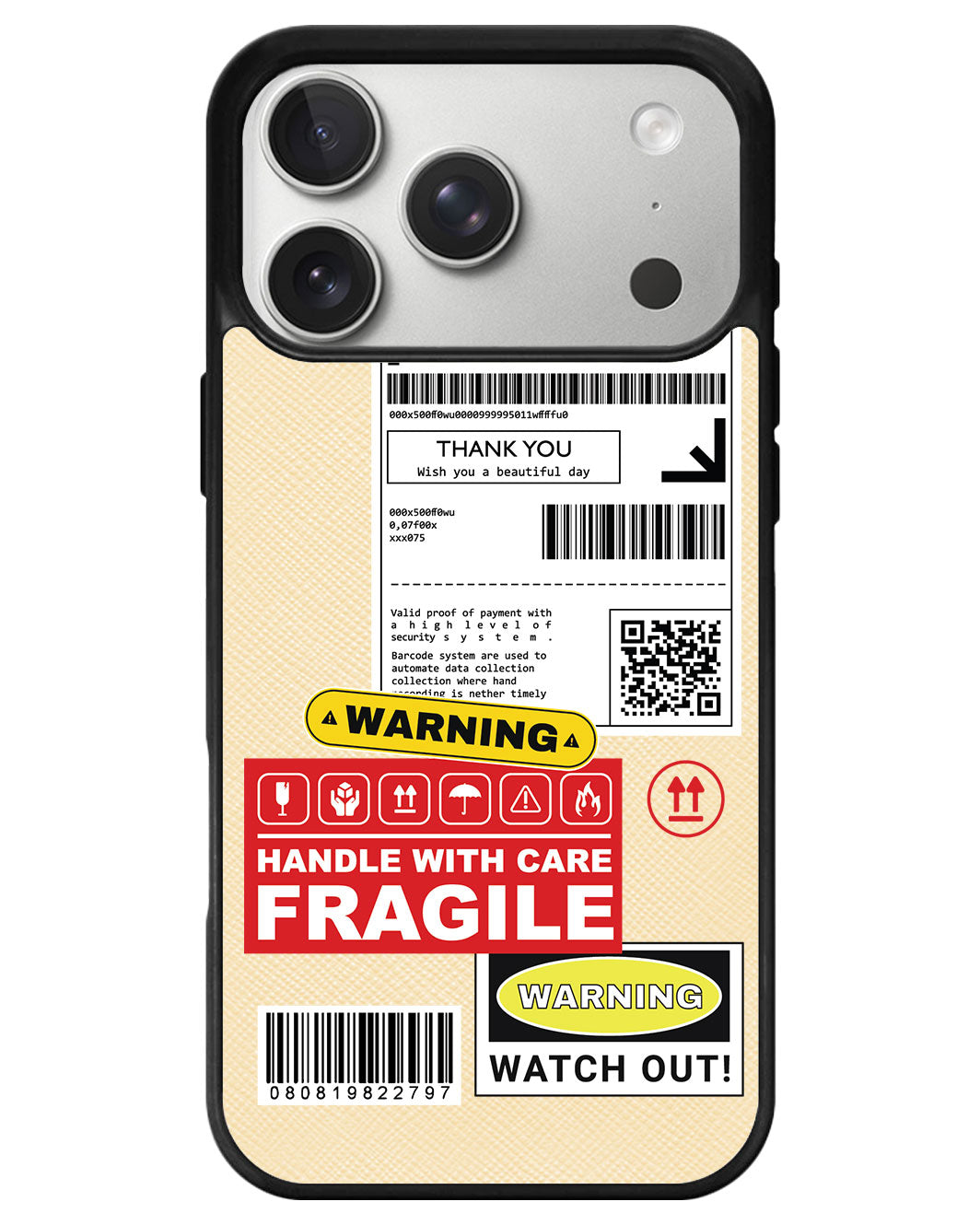 iPhone Leather Grip - Shipping Label