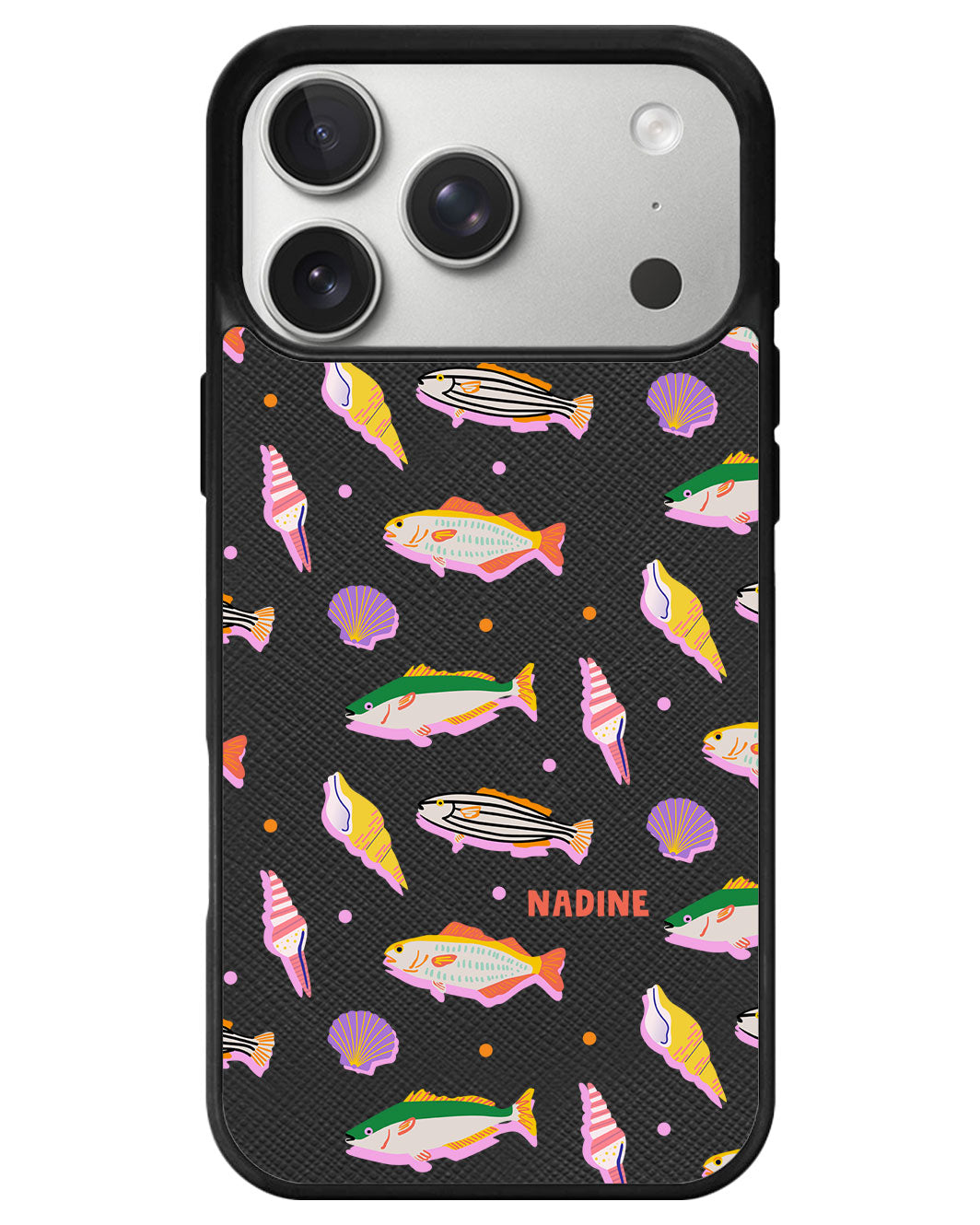 iPhone Leather Grip - Sardines 3.0