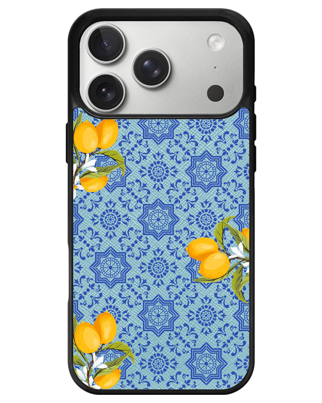 iPhone Leather Grip - Majolica Sicily
