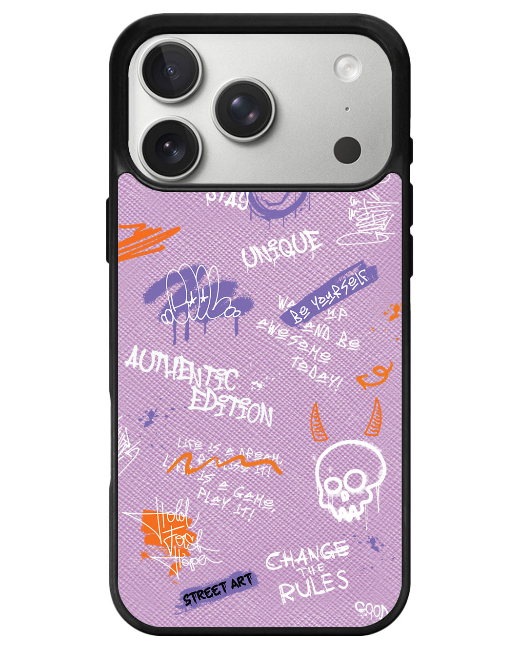 iPhone Leather Grip - Graffiti 1.0