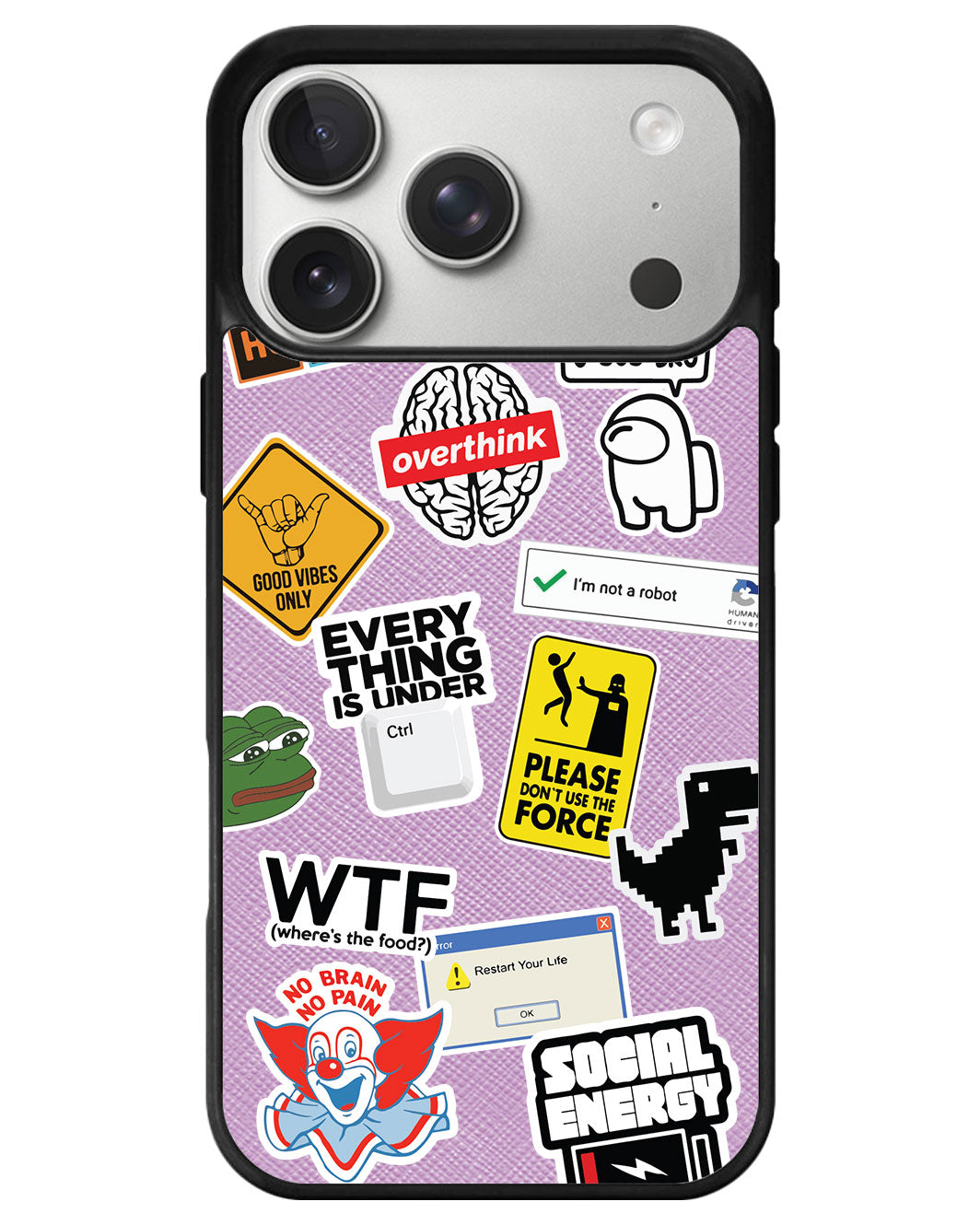 iPhone Leather Grip - Brand Parody 2.0