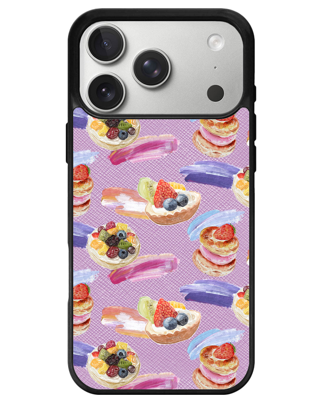 iPhone Leather Grip - Fruit Pie