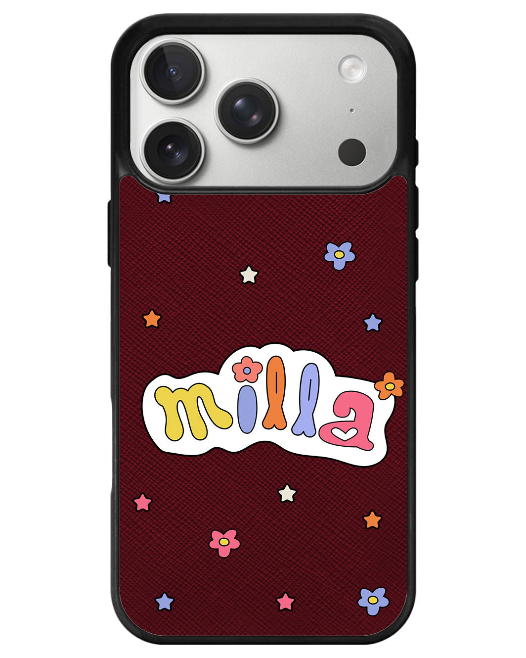 iPhone Leather Grip - Adorable Monogram 5.0