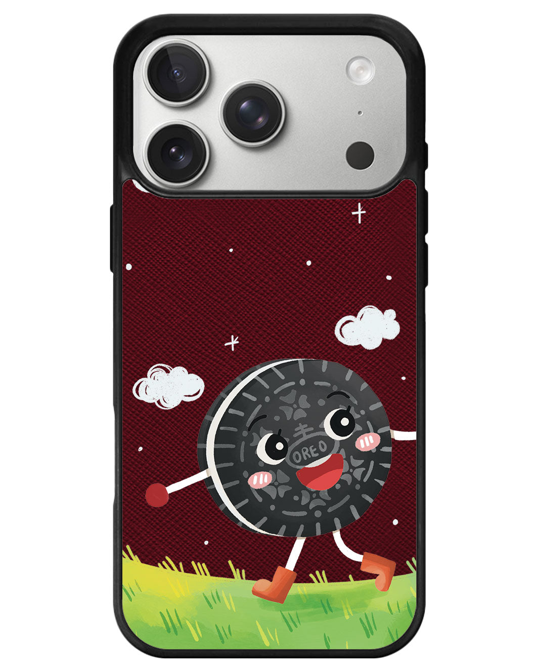 iPhone Leather Grip - Cookies to Milk (Couple Case)