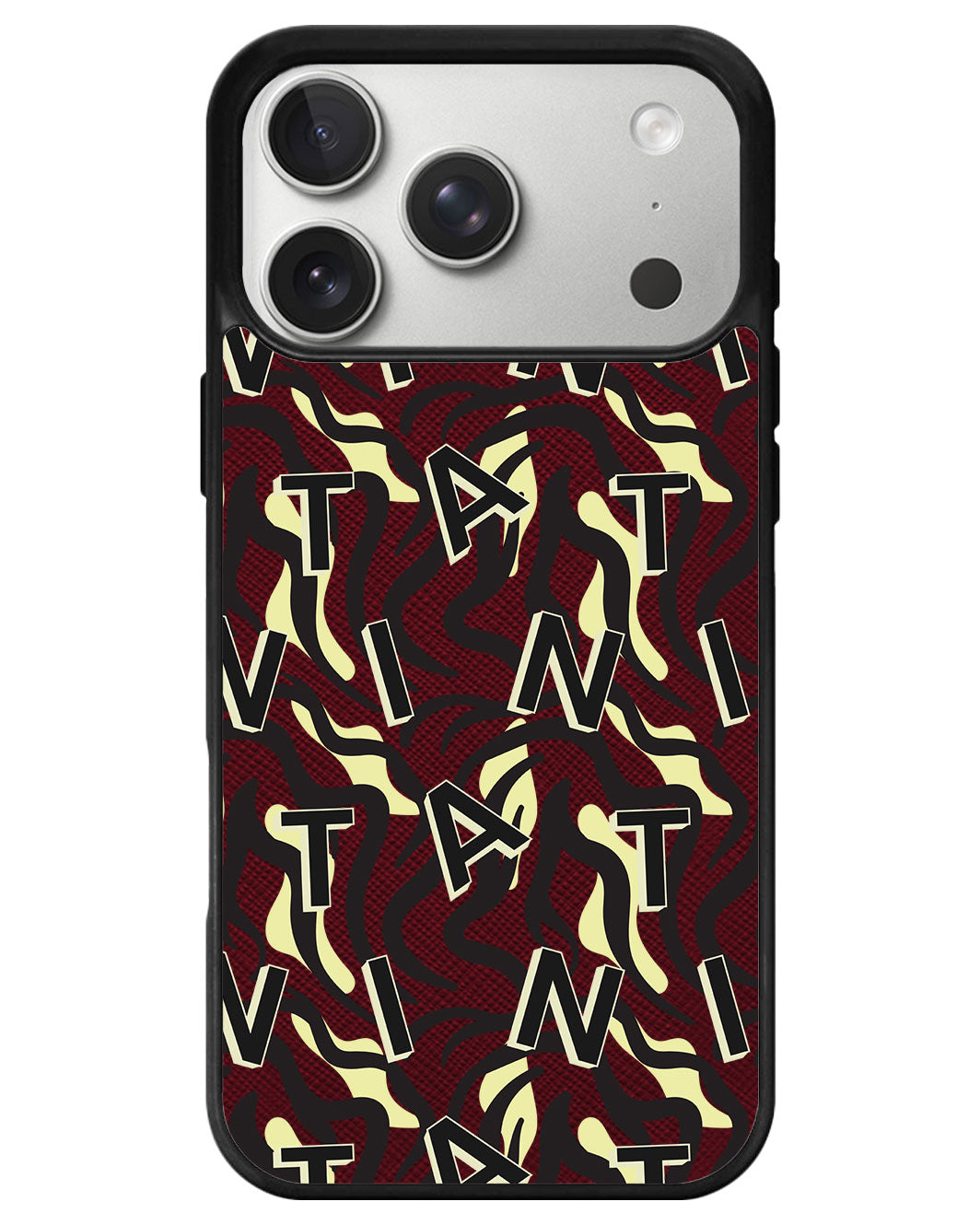 iPhone Leather Grip - Tiger Monogram 3.0