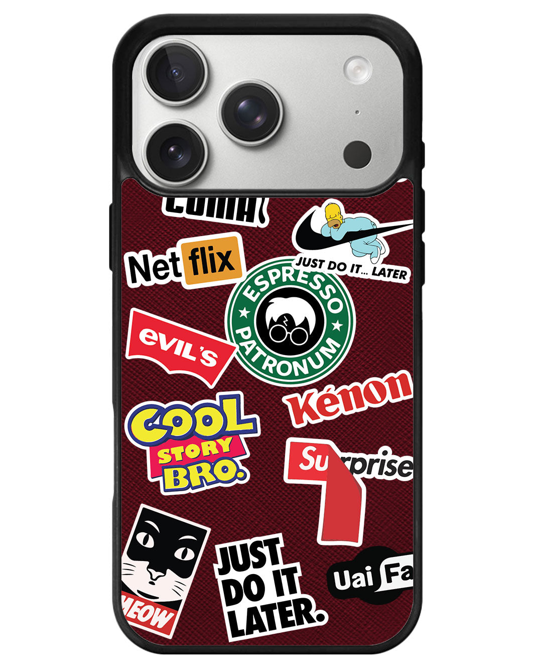iPhone Leather Grip - Brand Parody 1.0