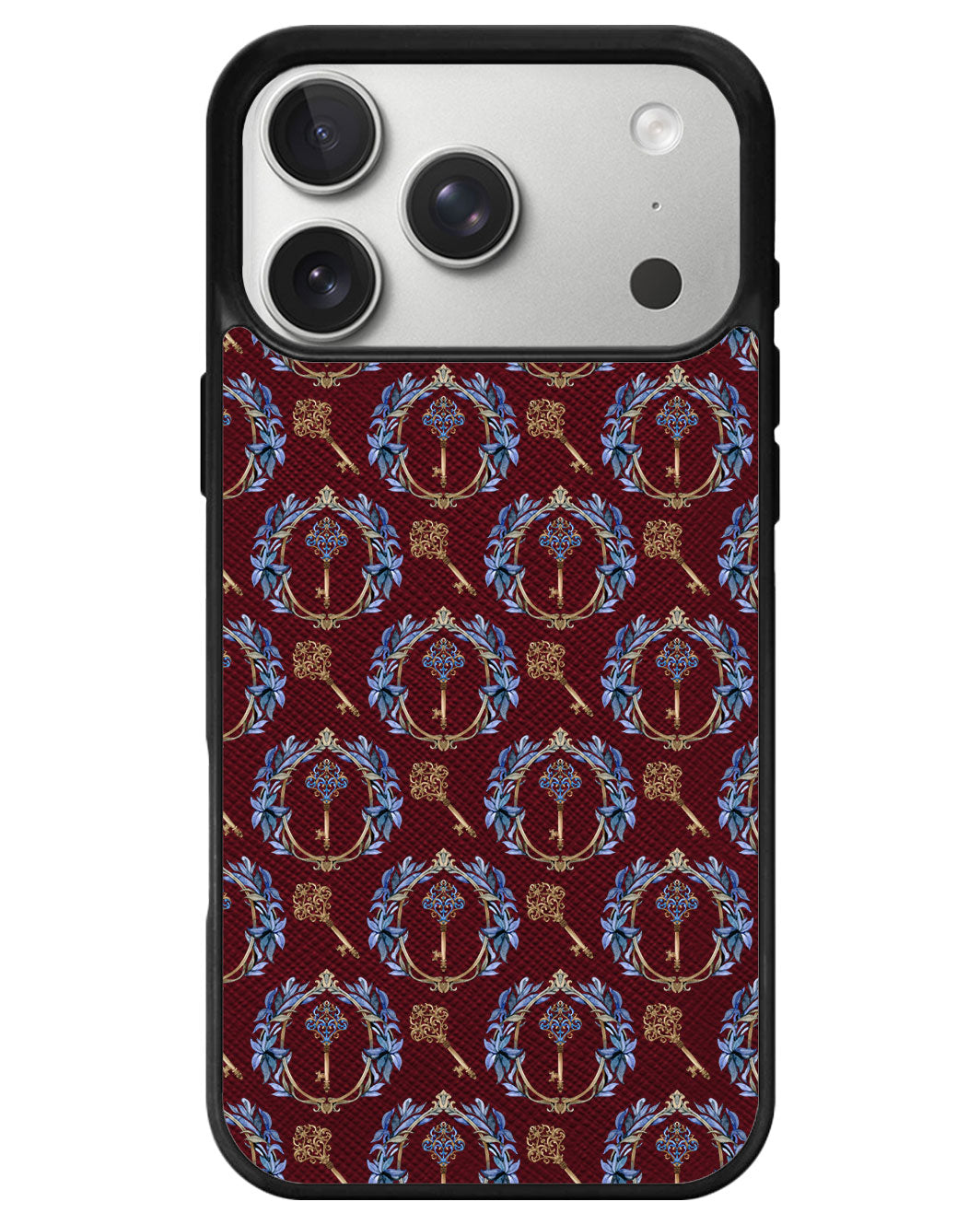 iPhone Leather Grip - Goth Keys