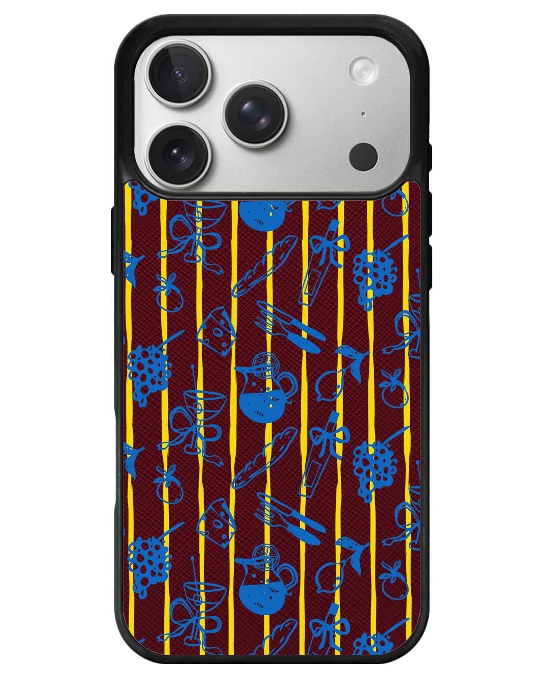 iPhone Leather Grip - Italian Summer
