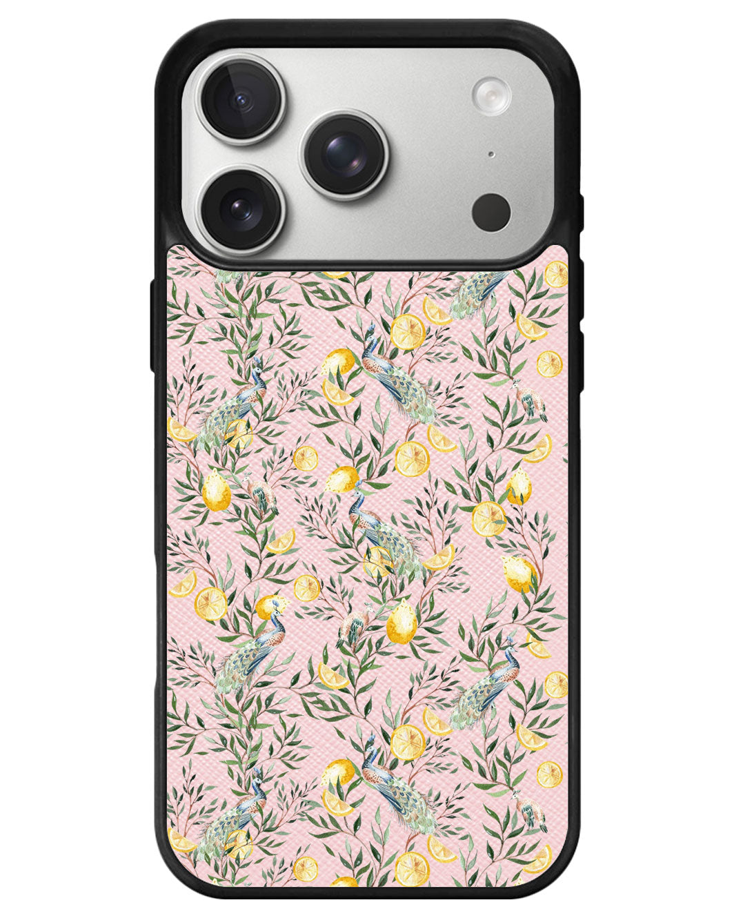 iPhone Leather Grip - Limone