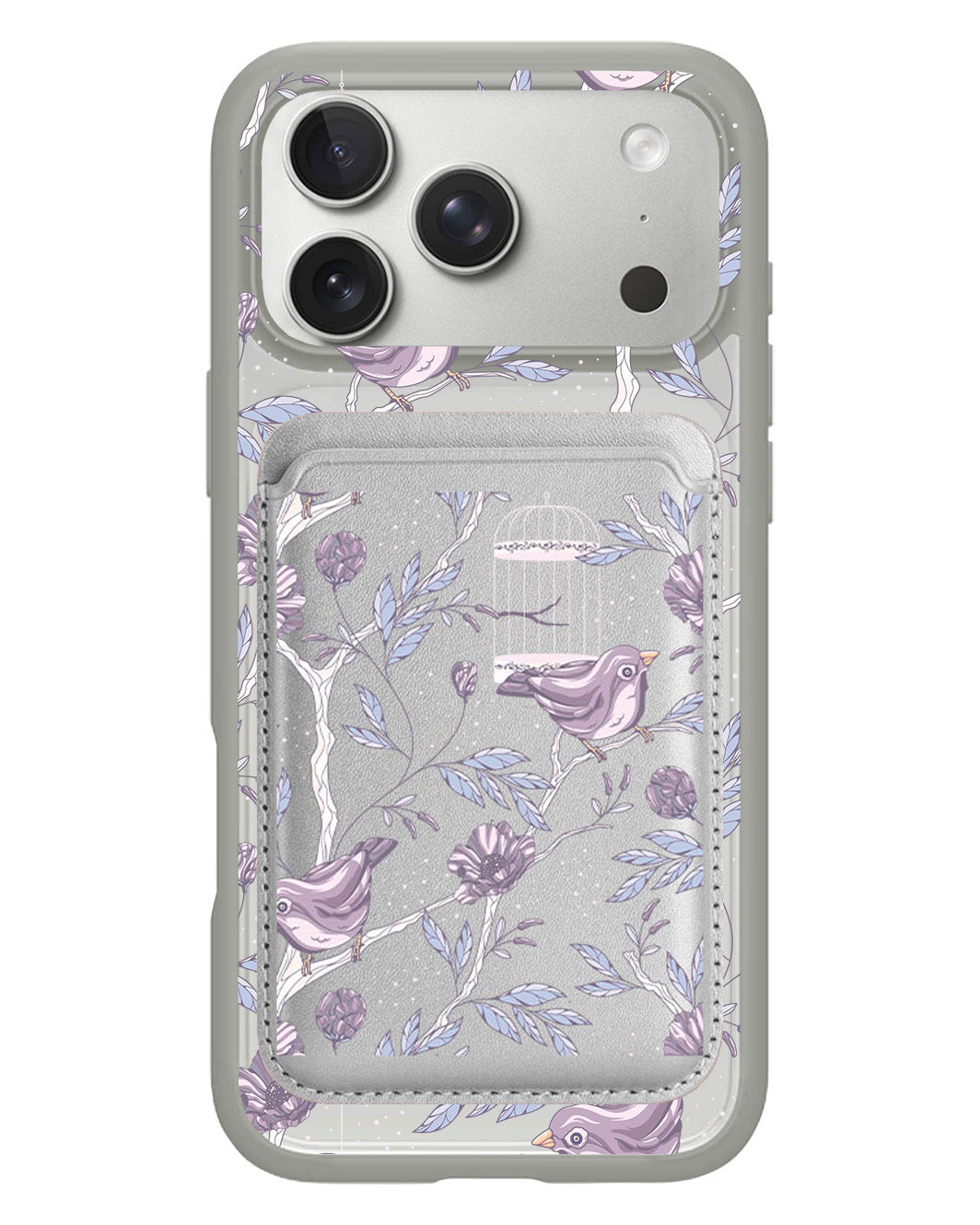 iPhone Magnetic Wallet Case - Lovebird 15.0