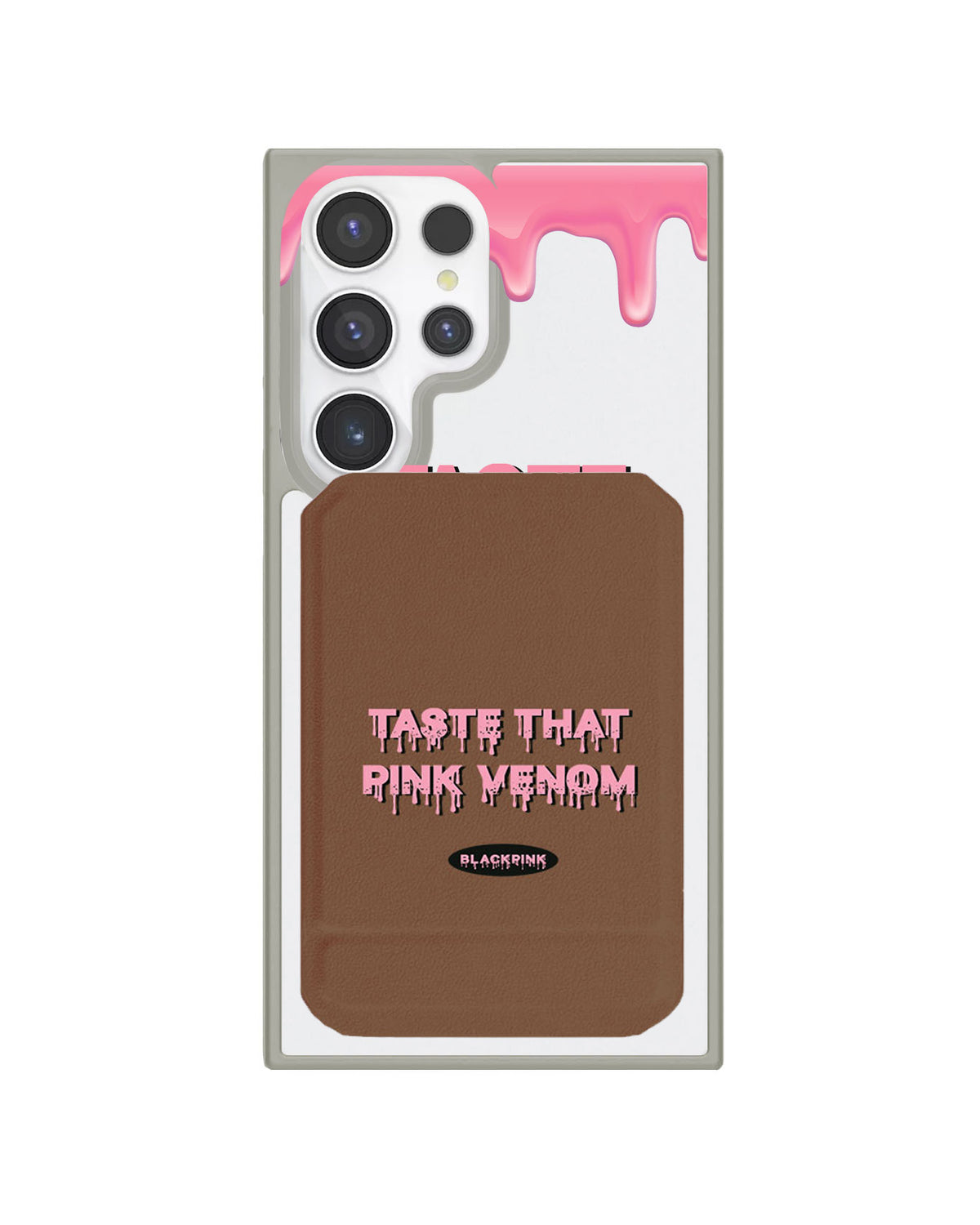 Android Magnetic Multifold Wallet - Pink Venom