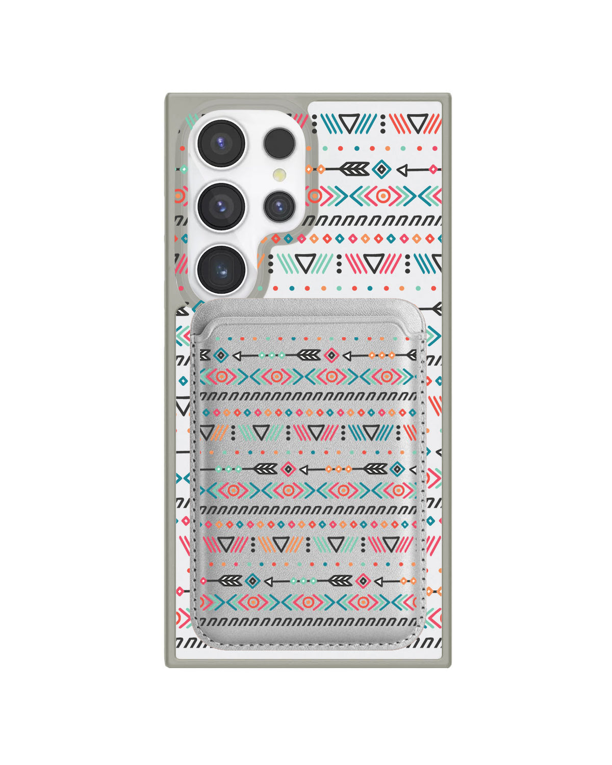 Android Magnetic Wallet Case - Ethnic 1.0