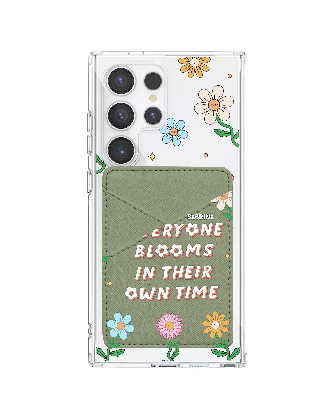 Android Phone Wallet Case - Blooms