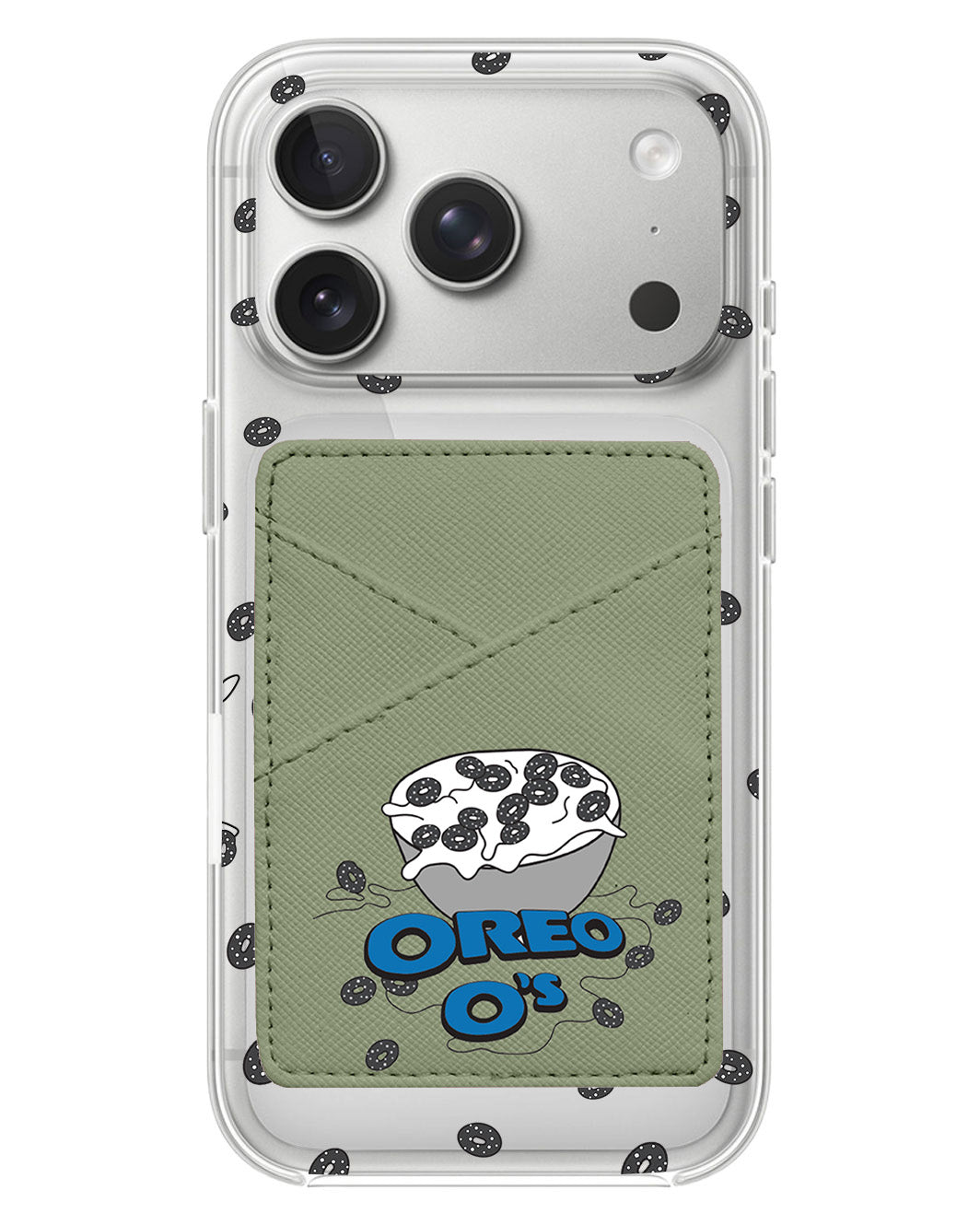iPhone Phone Wallet Case - Oreo