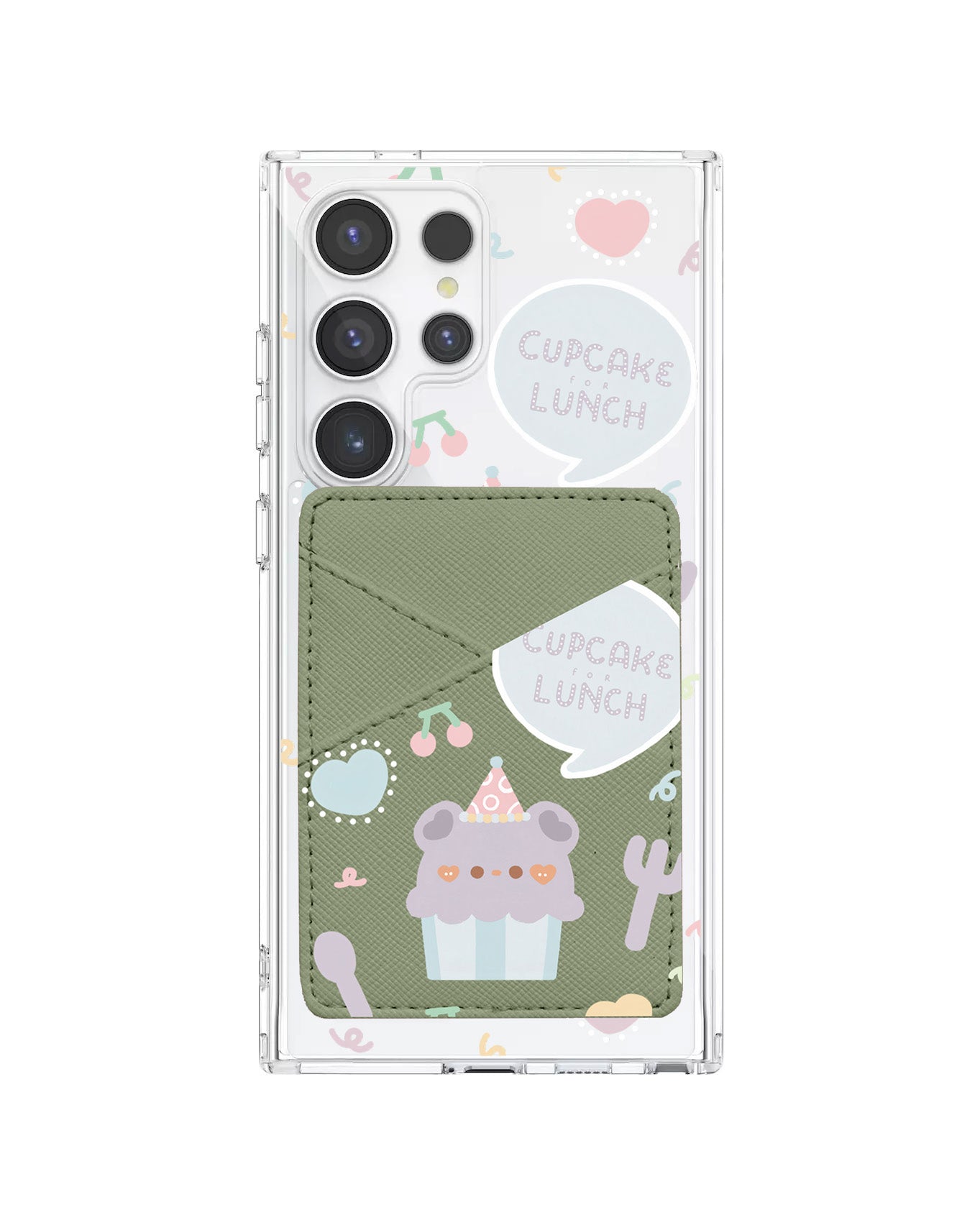 Android Phone Wallet Case - Cupcake