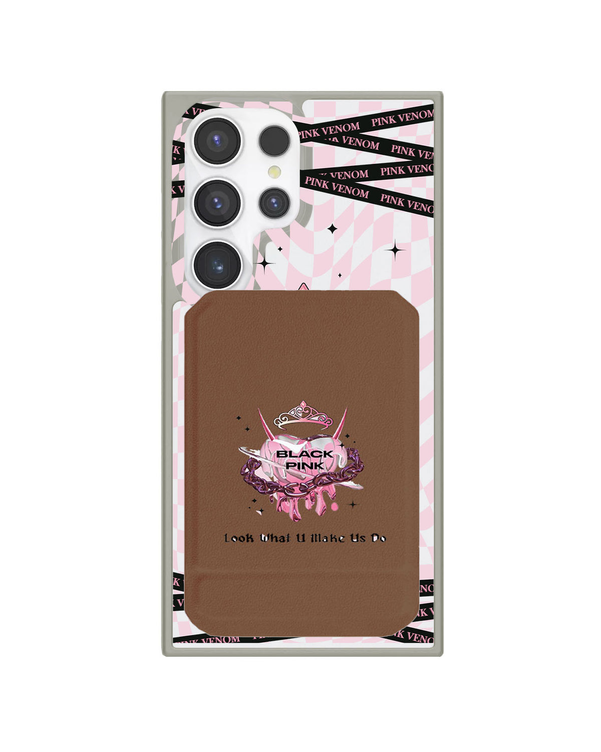 Android Magnetic Multifold Wallet - It's Blackpink