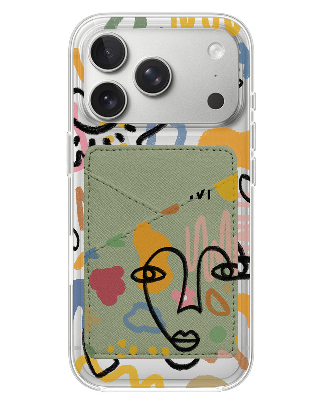 iPhone Phone Wallet Case - Abstract 4.0