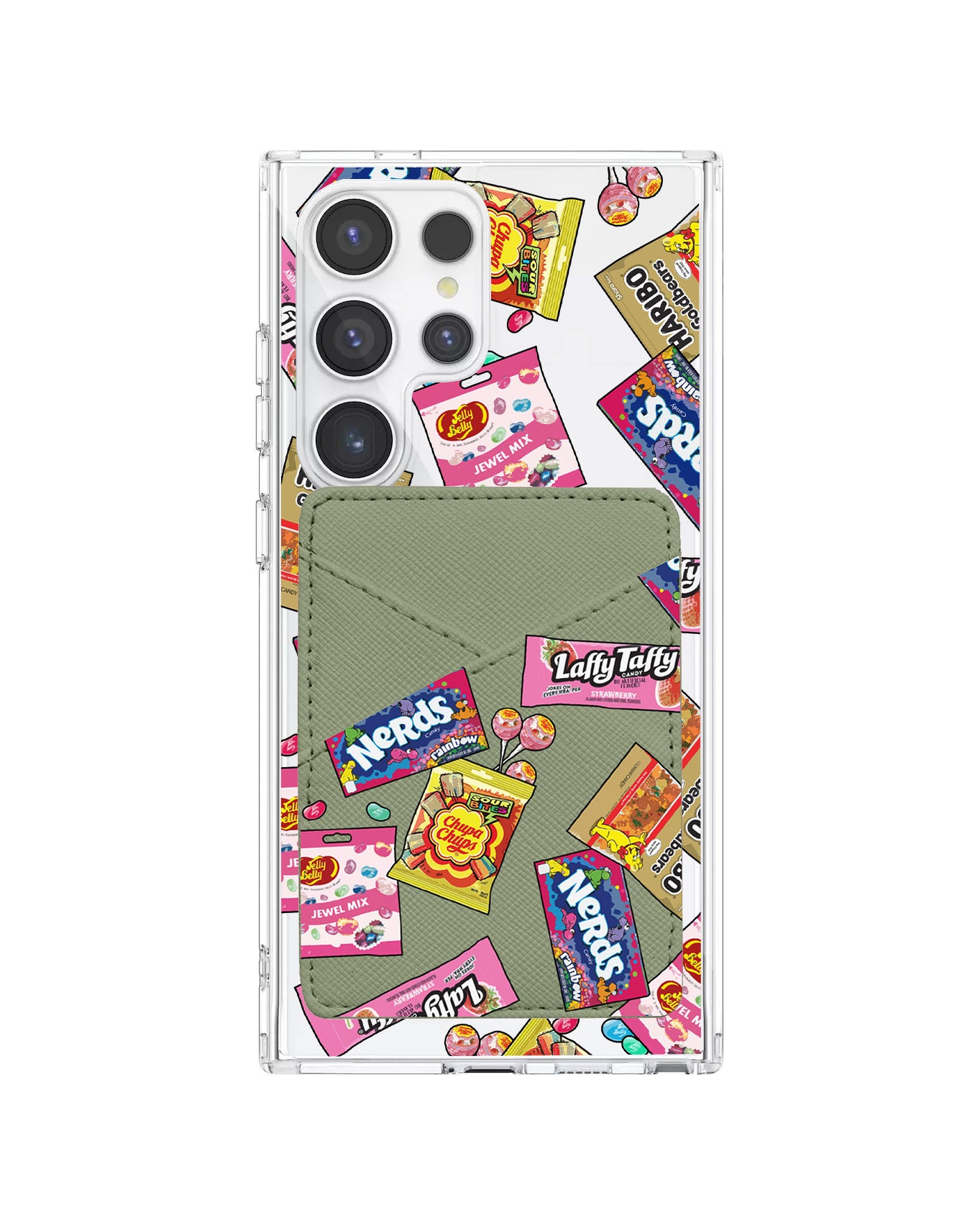 Android Phone Wallet Case - Sweets And Gummies