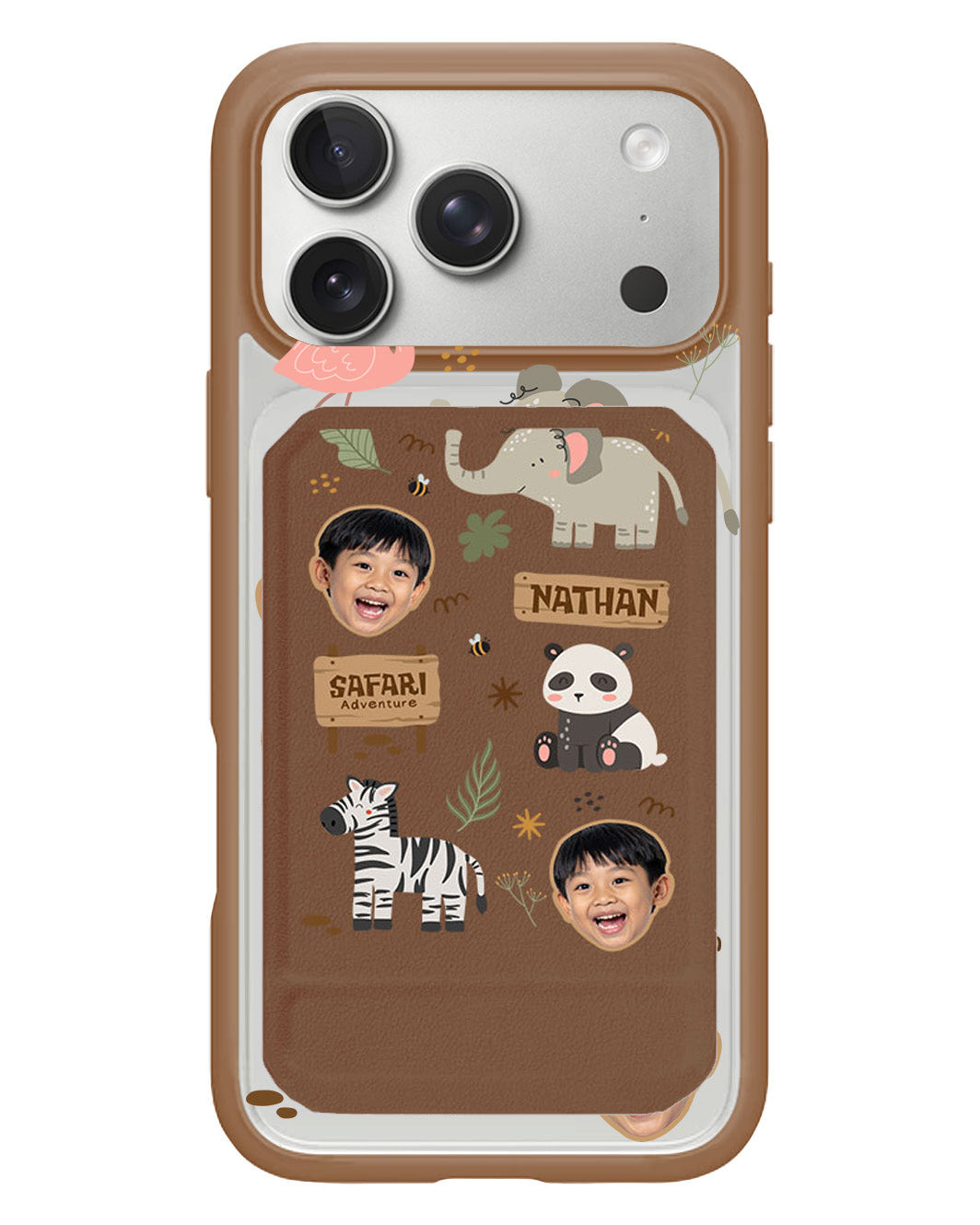 iPhone Magnetic Multifold Wallet - Face Grid Safari 2.0