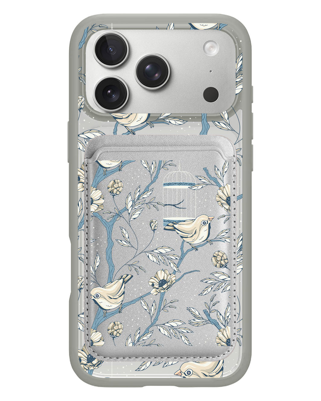 iPhone Magnetic Wallet Case - Lovebird 9.0
