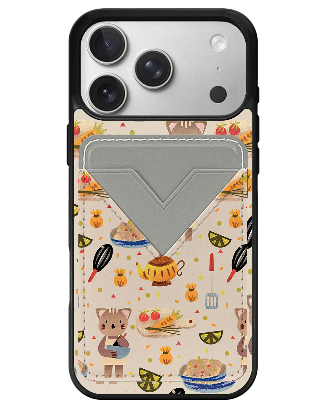 iPhone Avant Wallet Case - Cooking Cat